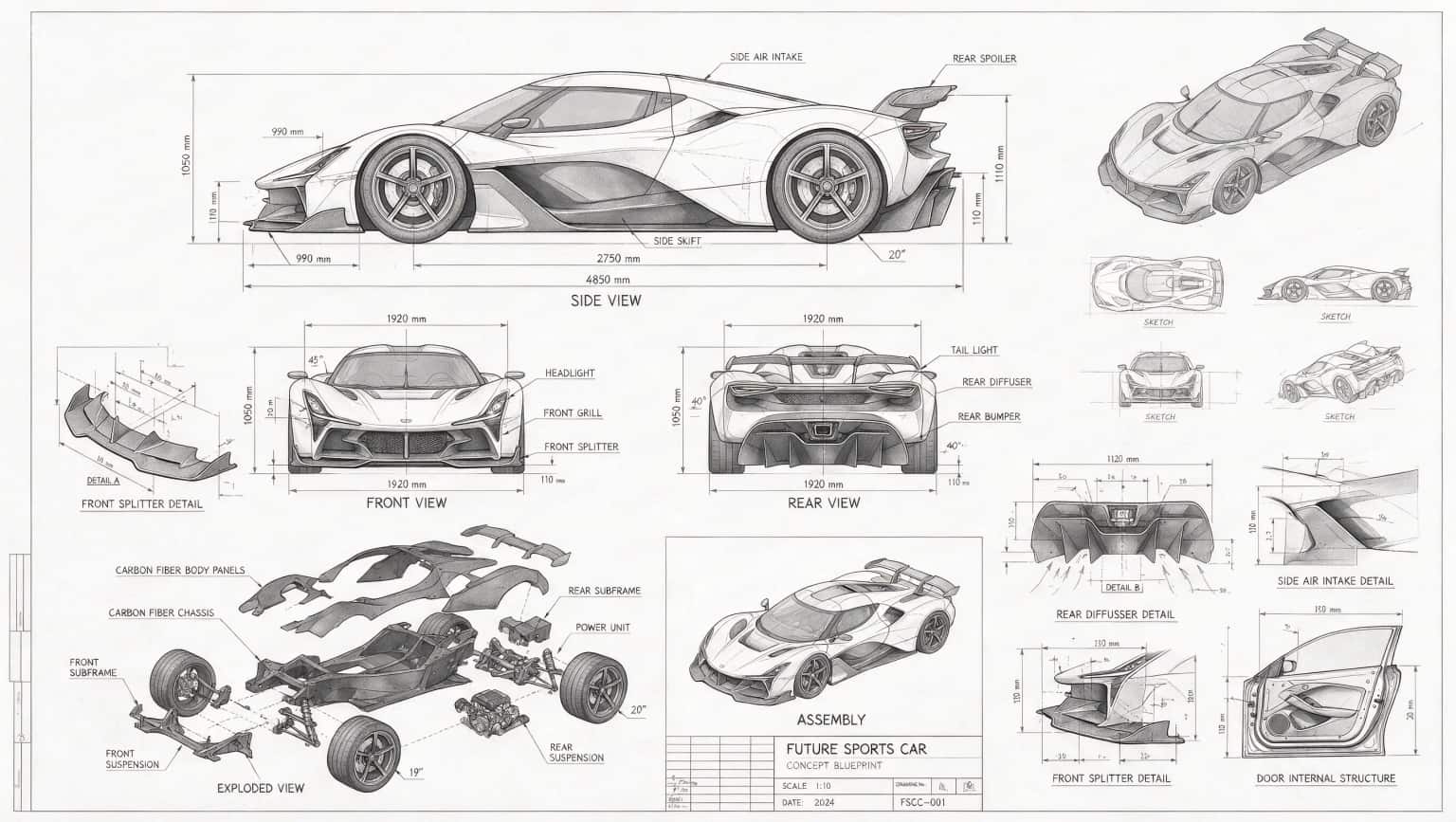 Complex Information Visualization example